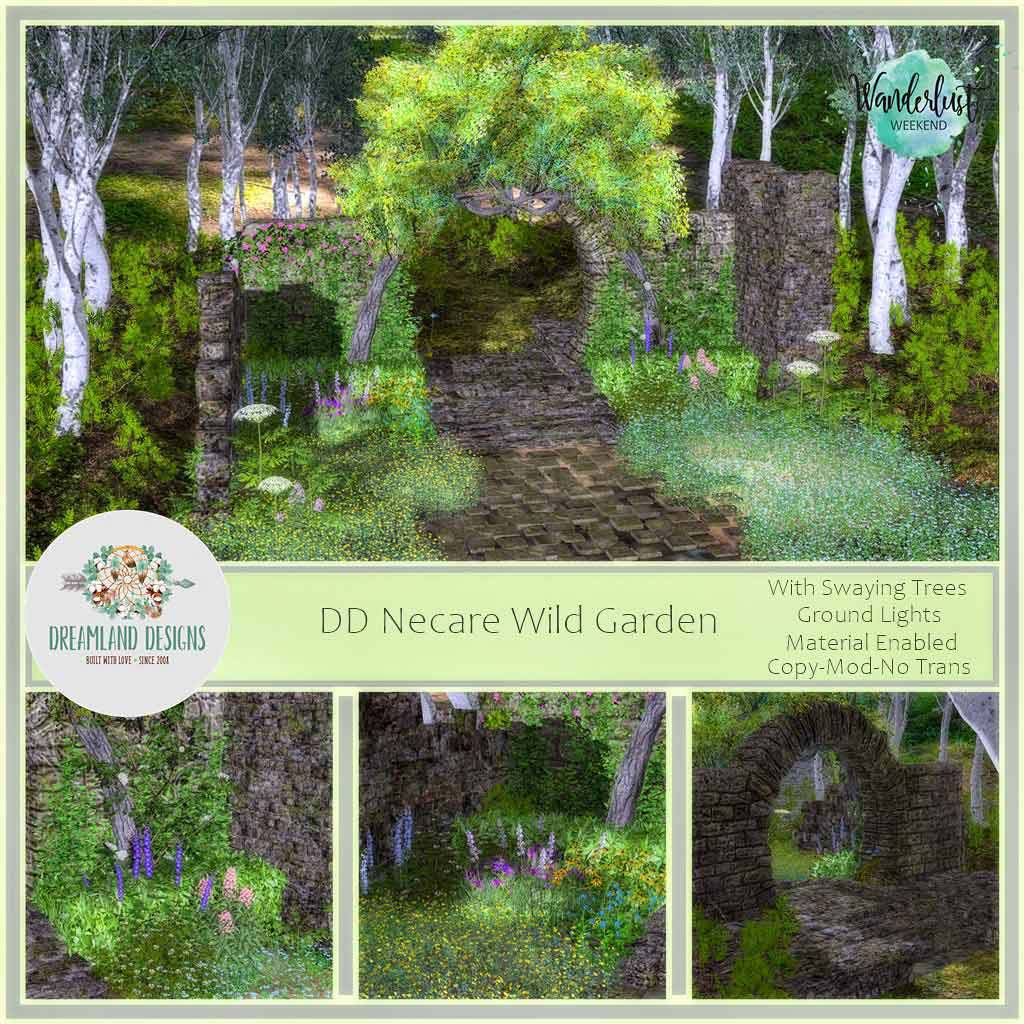 Dreamland Designs. Necare Wild GardenADwanderlust