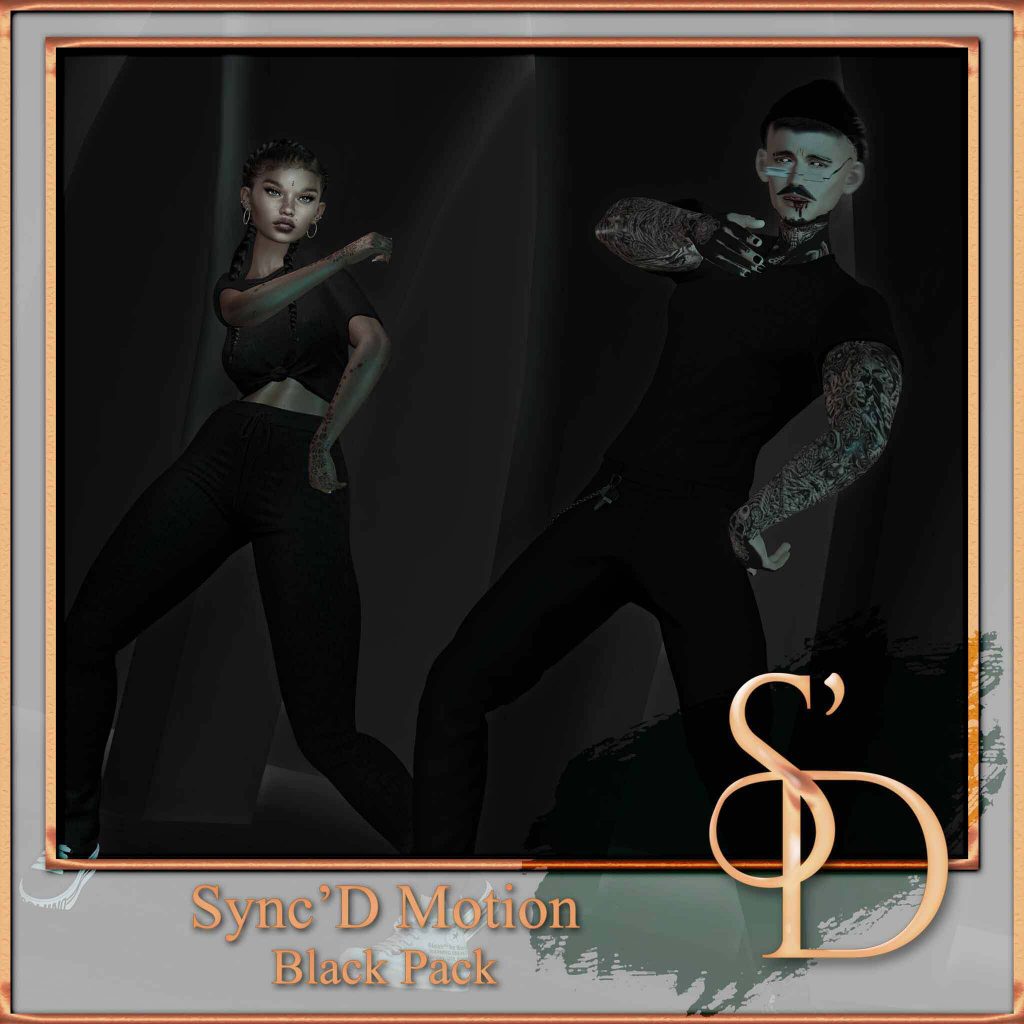 Sync'D Motion. Black Pack - NEW