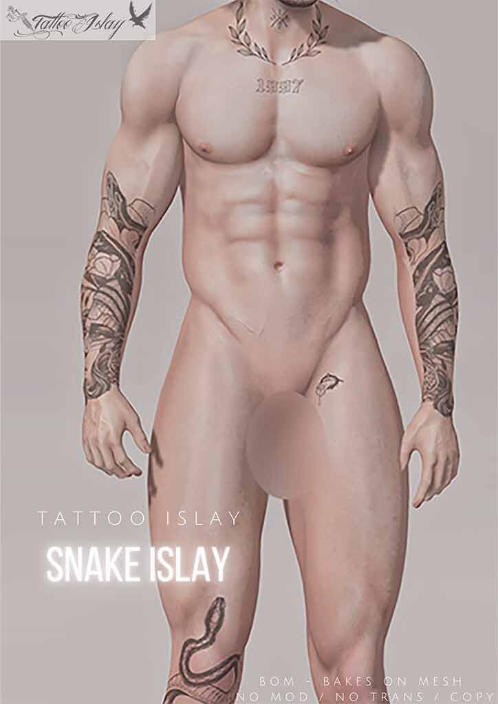 Tattoo Islay. Snake Islay – NEW MEN