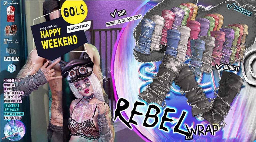 SEKA's Rebel Wrap UPDATE & 60L Happy Weekend