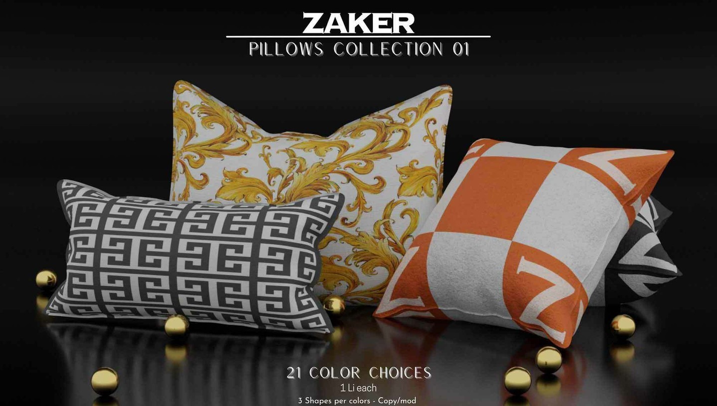 ZAKER. Pillows Collection 01 – NEW DECOR

 ZAKER

I present you a first collection of pillows with 21 color choices.Each color will come with 3 shapes & be sold for 75L$ for SL Home & Decor until MondayCome visit the store to see all the color available

 1k Giveaway exclusif YOUTUBE every week !😋

WEBSITETELEPORT

ZAKER – SHOP

 https://www.youtube.com/watch?v=8TgwYJd2aD4

Social

⭐ join Discord: https://discord.gg/xmHfRpD

 #bestsecondlife #DECORsl #NewSL #NEWDECOR #newdecors #Paper #Secondlife #secondlifefashion #SL #slblogging #ZAKER

https://media-sl.com/?p=148484