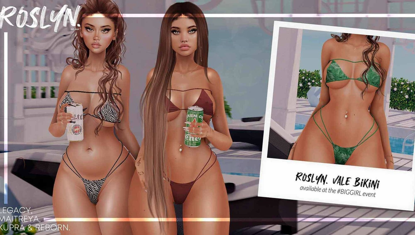 Roslyn. "Vale" Outfit – NEW

Roslyn

roslyn. "Vale" OutfitThis bikini is now available @ the BIGGIRL event!Vale comes in 10+ gorgeous colors and is rigged for Kupra, Legacy, Maitreya, and Reborn. Fatpack includes color HUD. Try a demo!

 1k Giveaway exclusif YOUTUBE every week !😋

WEBSITETELEPORT

 Roslyn – SHOP

 https://www.youtube.com/watch?v=e5g0fxW03ow

Social

⭐ join Discord: https://discord.gg/xmHfRpD

 #bestsecondlife #NewSL #Roslyn #Secondlife #secondlifefashion #SL #slblogging

https://media-sl.com/?p=149144