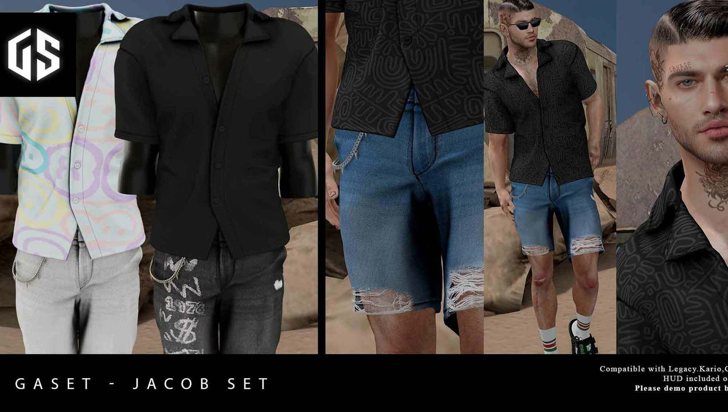 GASET. JACOB SET – NEW MEN

GASET

GASET x EQUAL10 MAY ROUND HAS ARRIVED!JACOB SET at Equal10 Today

-Compatible with Gianni,Jake,Legacy and Kario bodies-HUD in FATPACK Only-PLEASE DEMO PRODUCT BEFORE PURCHASE.

GASET loves you!

 1k Giveaway exclusif YOUTUBE every week !😋

WEBSITETELEPORT

GASET – SHOP

 https://www.youtube.com/watch?v=Mlnm39PEUao

Social networks, Teleport Shop and Marketplace

⭐ join Discord: https://discord.gg/xmHfRpD

 #bestsecondlife #GASET #Mansl #MenSL #Mensl #NewSL #Secondlife #secondlifefashion #SL #slblogging

https://media-sl.com/?p=149741