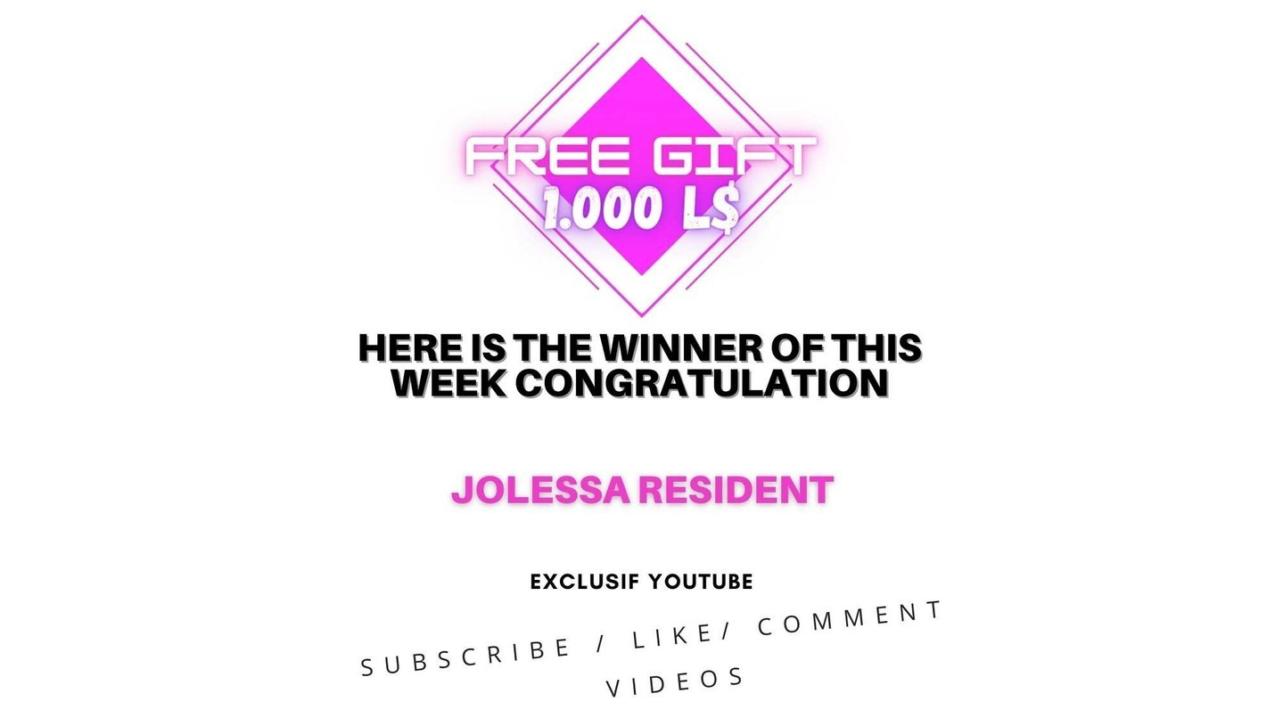 Here is the winner of this week congratulation – GIFT

JoLessa Resident

Here is the winner of this week congratulationSubscribe / Like/ Comment youtube videosNext draw next MondayExclusif YOUTUBE

YOUTUBE

⭐ join Discord: https://discord.gg/xmHfRpD

 #bestsecondlife #FashionSL #Gifts #GiftsSL #GroupGift #NewSL #Secondlife #secondlifefashion #secondlifestyle #SL

https://media-sl.com/?p=149156