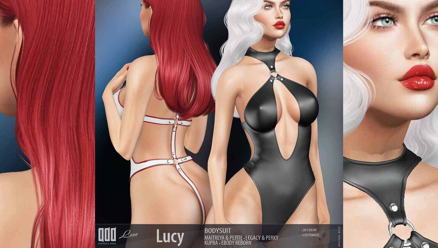 ADD. Lucy Bodysuit – NEW

ADD

Exclusive for this round of DollHolic Event (May 18 - June 12 / 2022)

- 20 colors
- customize
- Maitreya & Petite
- Legacy & Perky
- Kupra
- eBODY REBORN
- Fatpack
- Single Color

 1k Giveaway exclusif YOUTUBE every week !😋

WEBSITETELEPORT

ADD – SHOP

 https://www.youtube.com/watch?v=AcoMEOZPxuY

Social networks, Teleport Shop and Marketplace

⭐ join Discord: https://discord.gg/xmHfRpD

 #ADDsl #bestsecondlife #NewSL #Secondlife #secondlifefashion #SL #slblogging

https://media-sl.com/?p=149807