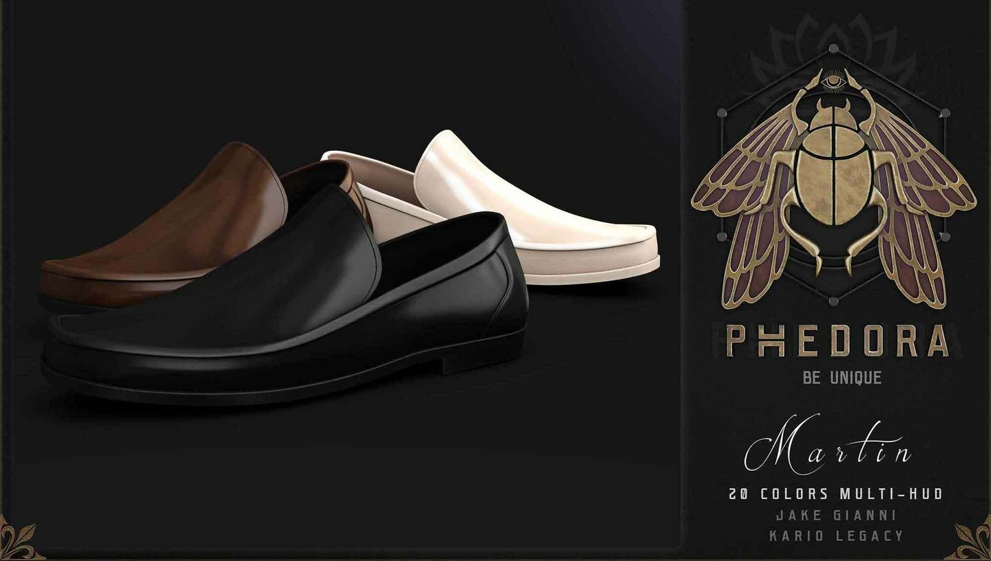 Phedora. "Martin" Loafers – NEW

  Phedora

Phedora. - "Martin" Loafers available at ALPHA Event powered by ACCESS ♥

You can never go wrong with a pair of classic loafers & our "Martin" Loafers will be your new everyday fav, now available in this round of Alpha Event!

⭐ join Discord: https://discord.gg/xmHfRpD

 #bestsecondlife #NewSL #Phedorasl #Secondlife #secondlifefashion #SL #slblogging

https://media-sl.com/?p=150557