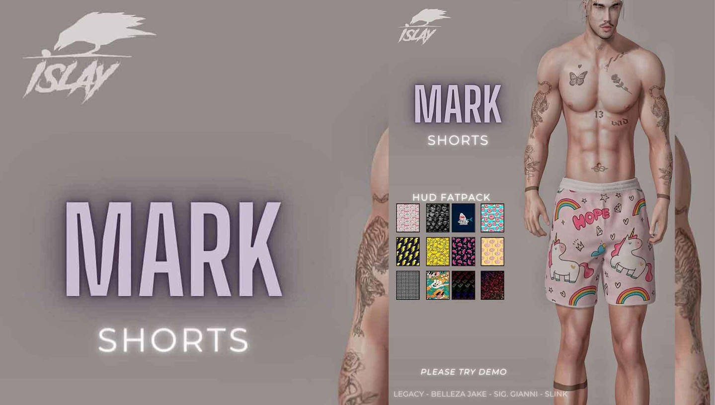 ტატუ ისლეი. Mark Shorts – ახალი Tattoo Islay 1k Giveaway ექსკლუზიურად YOUTUBE ყოველ კვირას!secondlife #NewSL #Secondlife #secondlifeმოდა #SL #slblogging #TattooIslay

https://media-sl.com/?p=151432