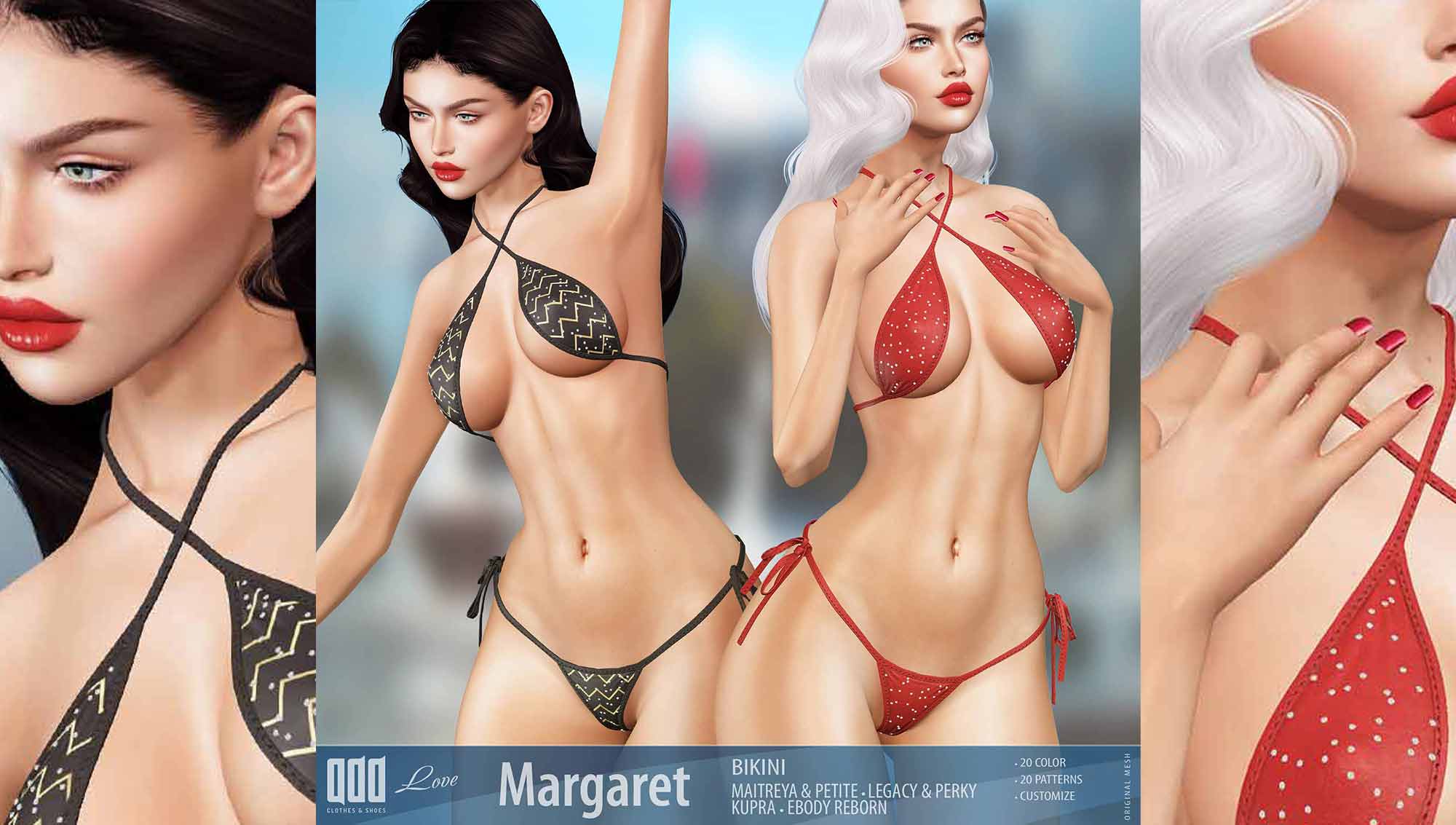 Margaret avery bikini
