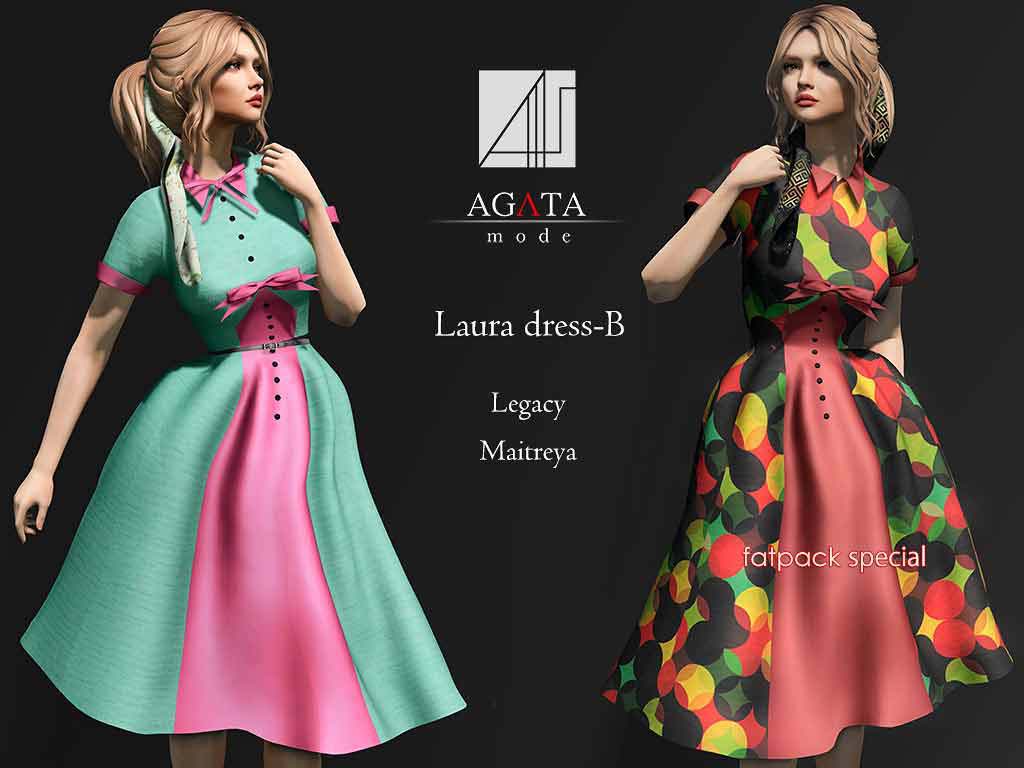AGATA mode. Laura dress typeB – NEW