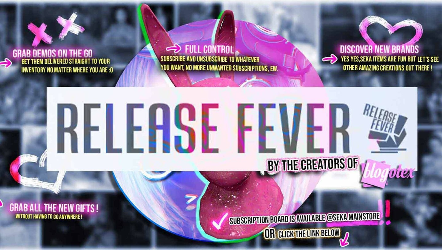 სეკა. Release Fever SEKA Heya Cuties ★ ReleaseFever არის ახალი, უფრო მოსახერხებელი გზა Second Life მაცხოვრებლებმა გამოიწერონ თავიანთი საყვარელი დიზაინერები, მაგრამ ასევე აღმოაჩინონ ახლები, ხოლო ადვილად გაფილტრონ და აირჩიონ რომელი ტიპის ერთეულები (შინაარსი) ⭐ შეუერთდნენ Discord: https://discord.gg/xmHfRpD #bestsecondlife #NewSL #Secondlife #secondlifeმოდა #SEKA #SL #slblogging

https://media-sl.com/?p=151559