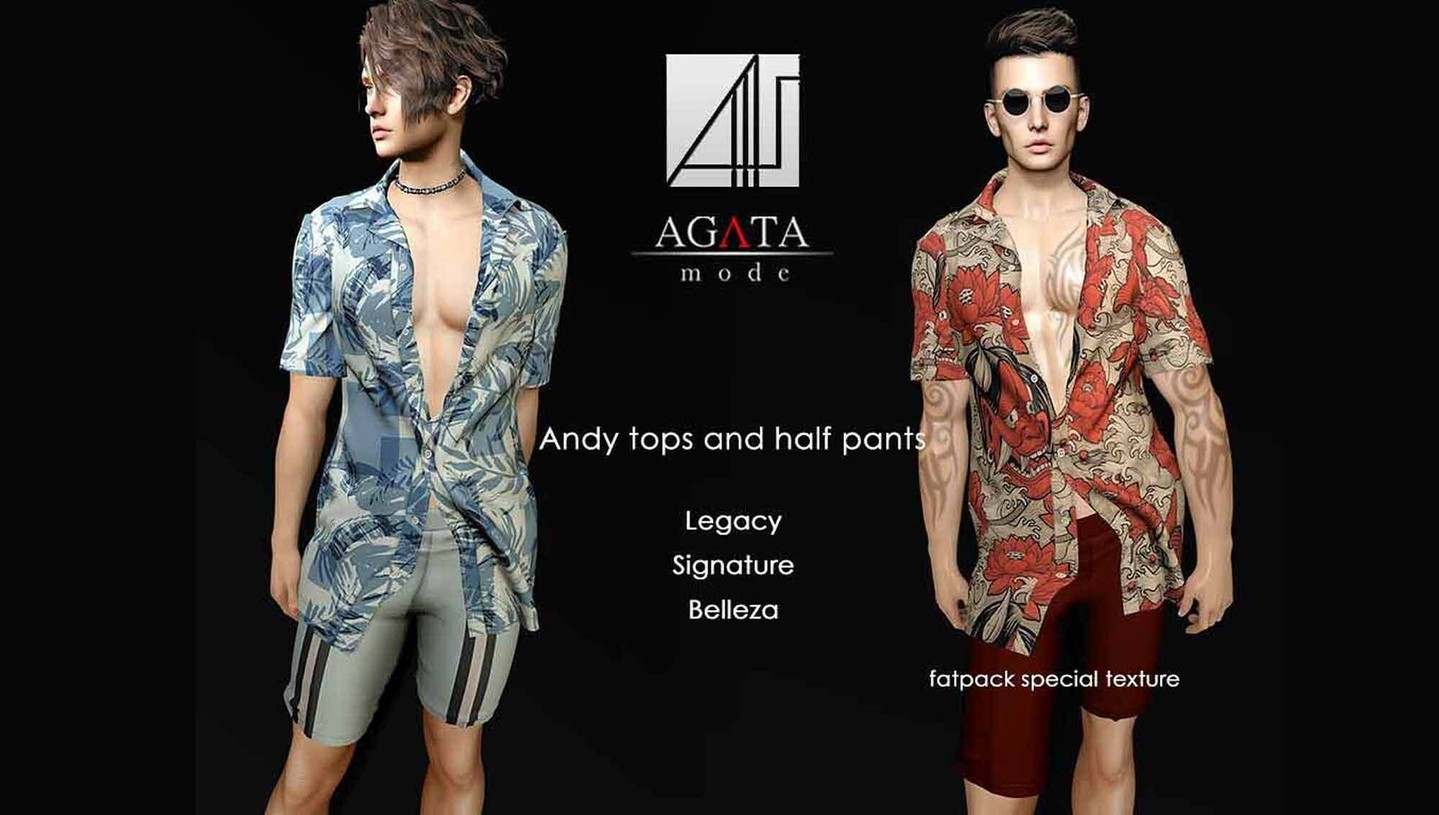 AGATA-Modus. Andy Tops & Pants – NEW MEN AGATA Modus 1k Giveaway exclusif YOUTUBE jede Woche! //discord.gg/xmHfRpD #AGATAmode #bestsecondlife #Mansl #MenSL #Mensl #NewSL #Secondlife #secondlifeMode #SL #slbloggen

https://media-sl.com/? P = 154723