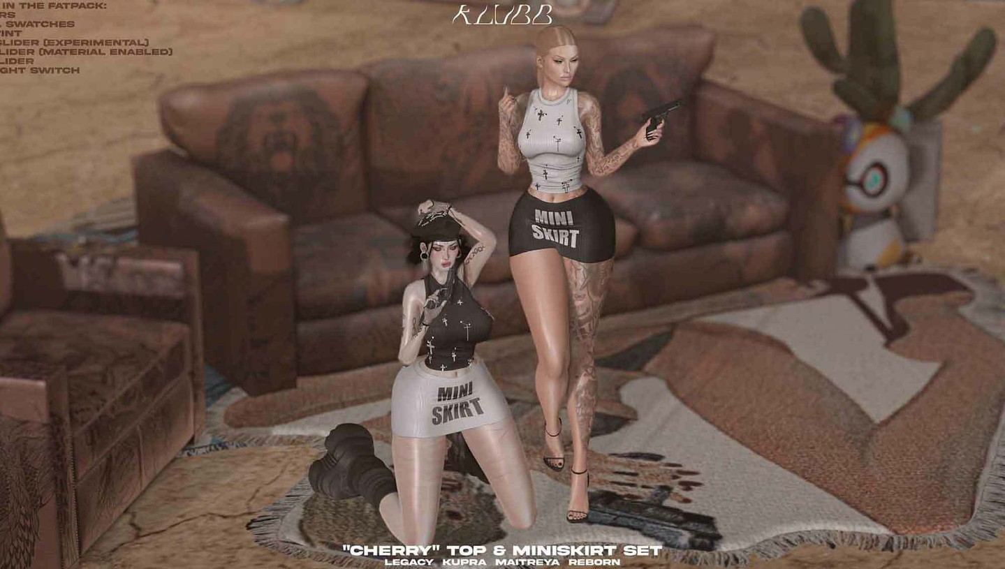 Klubb. “Cherry” Top & Miniskirt Set – NEW

Klubb

To celebrate the launch, we are giving away one fatpack.

 1k Giveaway exclusif YOUTUBE every week !😋

WEBSITETELEPORT

 Klubb – SHOP

 https://www.youtube.com/watch?v=YJAAKiSwpgg

Social networks, Teleport Shop and Marketplace

⭐ join Discord: https://discord.gg/xmHfRpD

 #bestsecondlife #Klubb #NewSL #Secondlife #secondlifefashion #SL #slblogging

https://media-sl.com/?p=155487