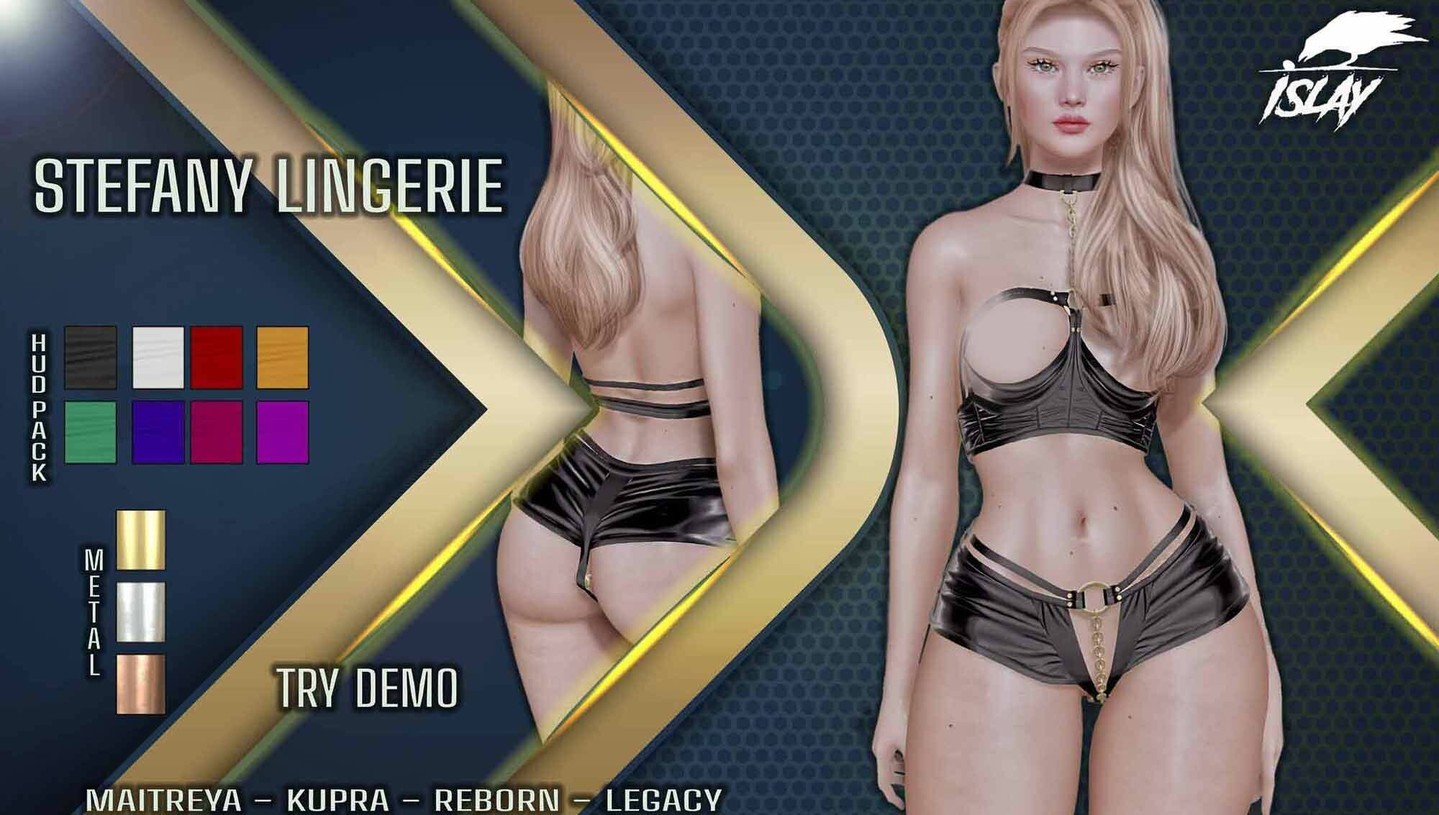 Islay. Stefany lingerie – NEW

 Tattoo Islay

_ NEW LAUNCH ISLAY! _• Islay Store - Stefany Lingerie

 1k Giveaway exclusif YOUTUBE every week !😋

WEBSITEMARKETPLACE

 Tattoo Islay – SHOP

Social networks, Teleport Shop and Marketplace

⭐ join Discord: https://discord.gg/xmHfRpD

 #bestsecondlife #NewSL #Secondlife #secondlifeفيشن #SL #slblogging #TattooIslay

https://media-sl.com/؟p=155606