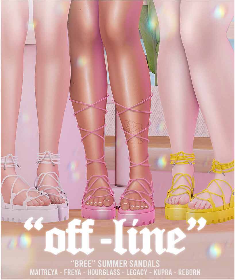 "Off-Line". Ljetne sandale "Bree" – NOVO