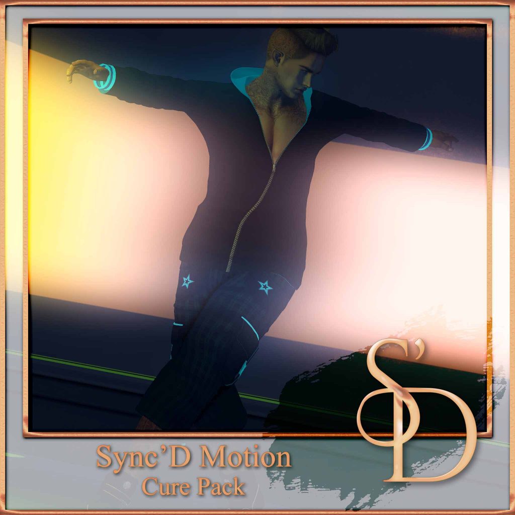 Sync'D Motion. Cure Pack – NAUJI VYRAI
