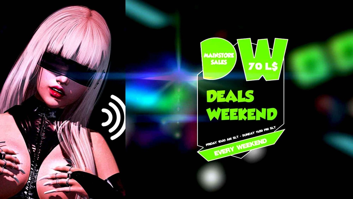 Deals Weekend – 1.–3. julij 2022 Deals Weekend Deals Weekend pri 70L$ je vikend dogodek, ki daje nakupovalcem priložnost, da dobijo odlične ponudbe v svojih glavnih trgovinah v nekaterih od Second Lifenajboljši oblikovalci. Ekskluzivna YOUTUBE nagradna igra v vrednosti 5000L$😋 https://www.youtube.com/watch?v=5W8KLTfInnE Nakupovalna galerija SPLETNA STRANIFACEBOOKTELEPORT Nakupovalna galerija SPLETNA STRANIFACEBOOKTELEPORT ⭐ pridružite se Discordu: https://discord.gg/xmHfRpD #DealsWeekend #PromoSL #SaleSL #Secondlife #secondlifemoda #SL #slfashion

https://media-sl.com/? p = 156349