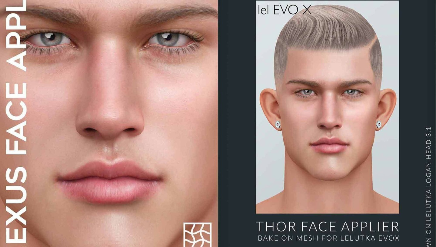 CheerLeai. NeXus Thor face applier CheerNo Hello MeshBoys,NeXus is released The new face applier THOR, at Men's Closet Event.Available in tones 0, 1, 3 and 4 (show on LeLUTKA Logan Head 3.1) Out now at Men's Closet Event. 5000L$ Exclusive YOUTUBE Giveaway😋 WEBSITETELEPORT CheerNo – SHOP https://www.youtube.com/watch?v=-N8DIRDFcv8 Social networks, Teleport Shop and Marketplace ⭐ join Discord: https://discord.gg/xmHfRpD ✔️ #Metaverse # silisecondlife #CheerNo #Mansl #MenSL #Mensl #metaverse #NEWMensl #NewSL #Secondlife #secondlifeteuga #SL #sllogging

https://media-sl.com/? p = 161462