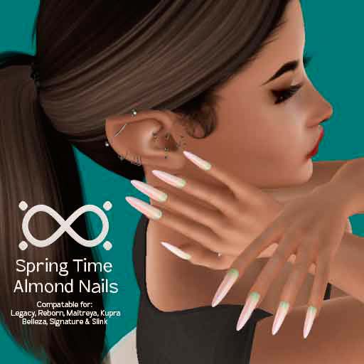Aternat. Spring Time Nails (Almond Shape) – NEW