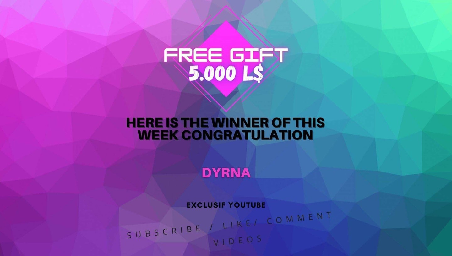 Here is the winner of this week congratulation – GIFT

Dyrna

Here is the winner of this week congratulationSubscribe / Like/ Comment youtube videosNext draw next MondayExclusif YOUTUBE

YOUTUBE

⭐ join Discord: https://discord.gg/xmHfRpD

✔️ #Metaverse
 #bestsecondlife #FashionSL #Gifts #GiftsSL #GroupGift #NewSL #Secondlife #secondlifefashion #secondlifestyle #SL

https://media-sl.com/?p=162563