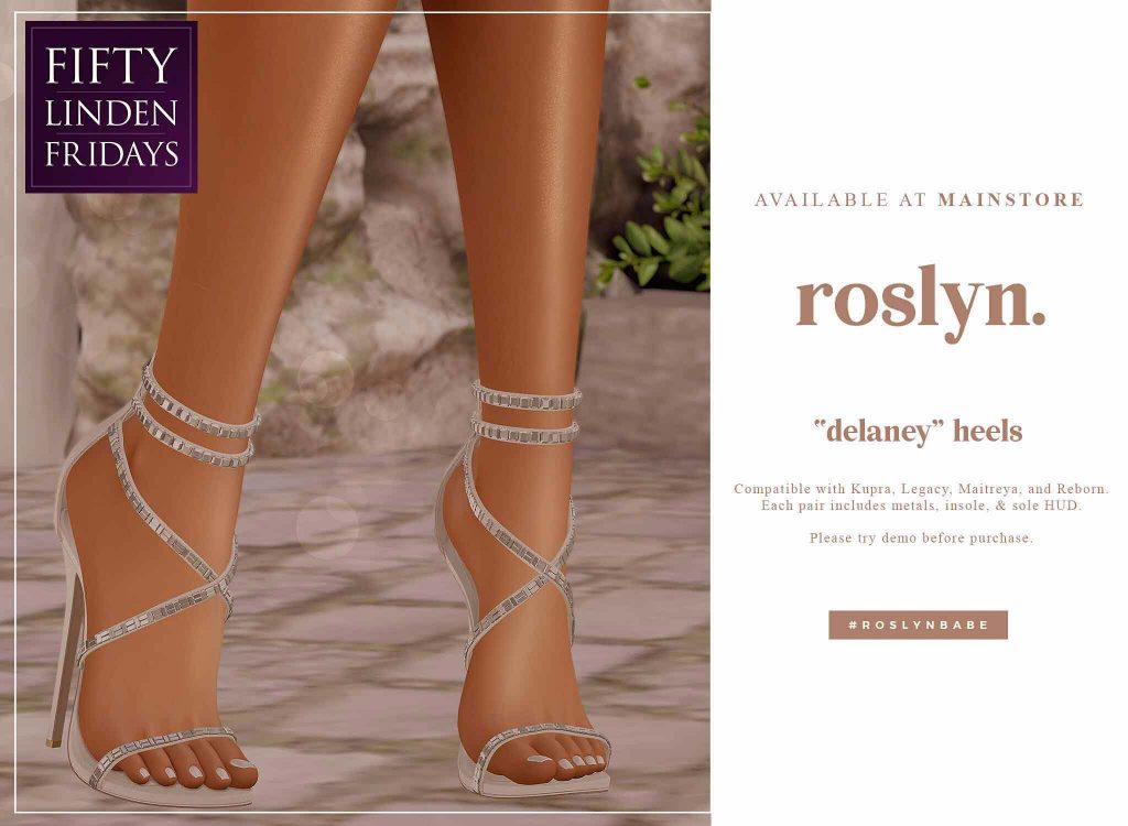 Roslyn. “Delaney” Heels - SALE