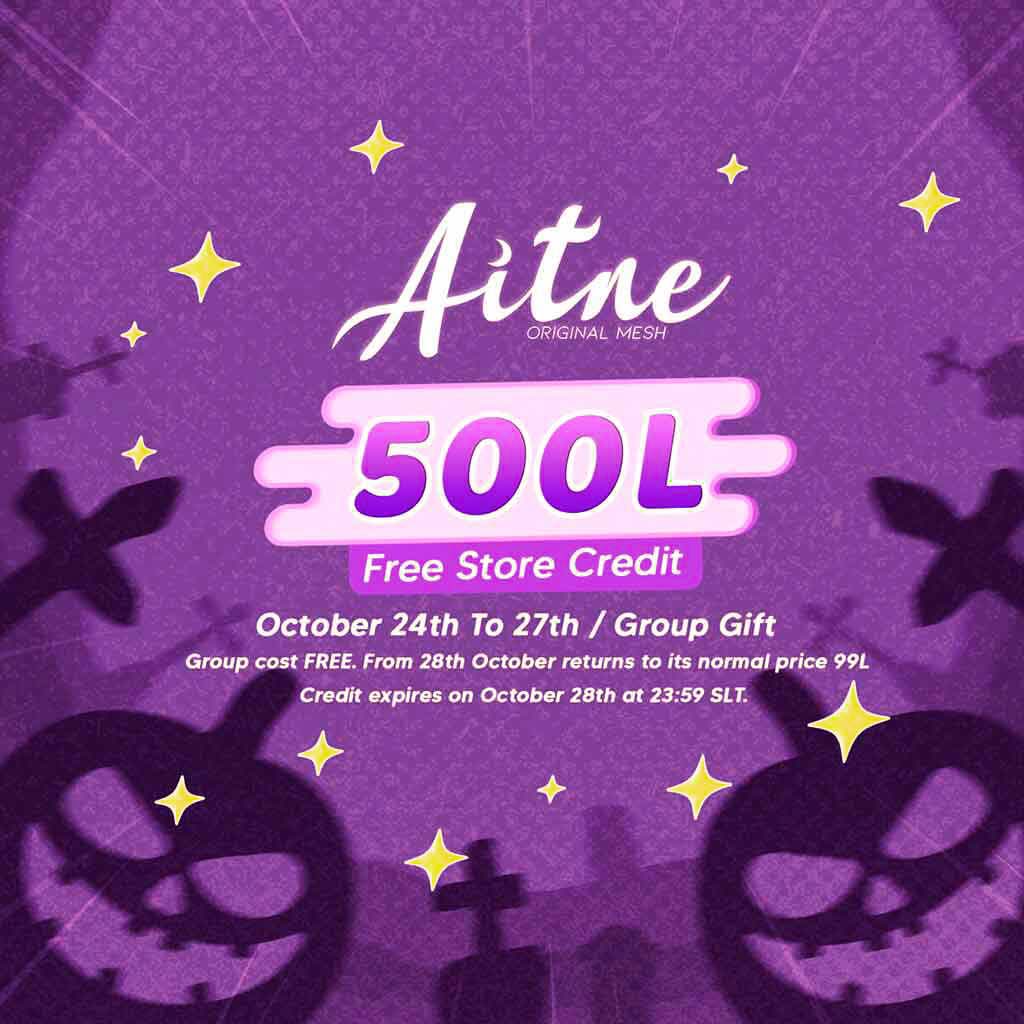 Aitne. Store Credit 500L