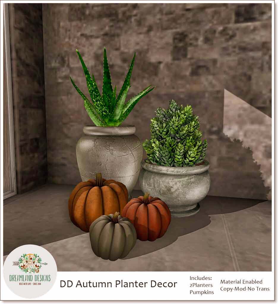 Dreamland Designs. Autumn Planter – NEW DECOR