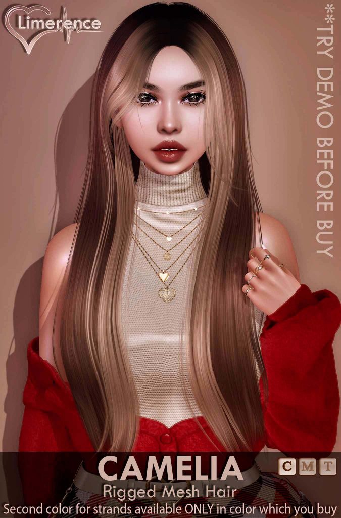 Limerence. Camelia hair – NEW