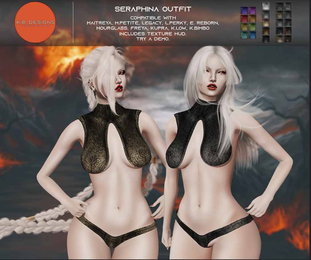 KiB Designs. Seraphina Outfit – NEW
