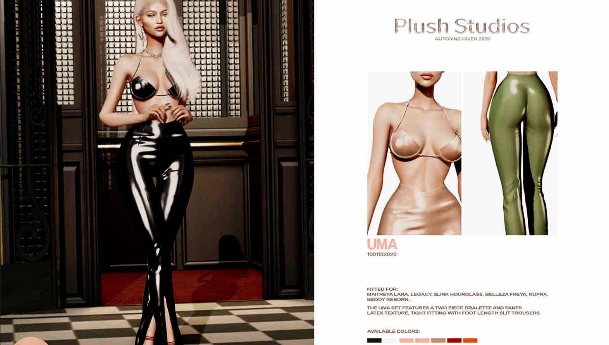 Plush Studios. Uma Latex Set – SALE ⋆ Media-SL.com ⋆