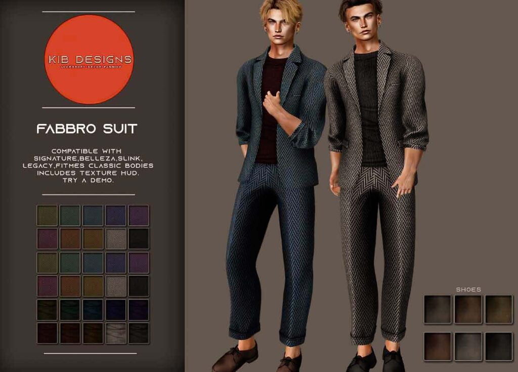 KiB Designs. Fabbro Suit – NEW MEN