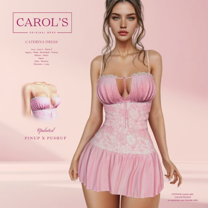 Carol’s Store. Caterina Dress -Pinup x Pushup – NEW