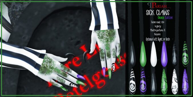 Pariah. Sick Claws – Geuse Edition – NEW