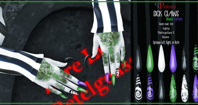 Pariah. Sick Claws – Geuse Edition – NEW