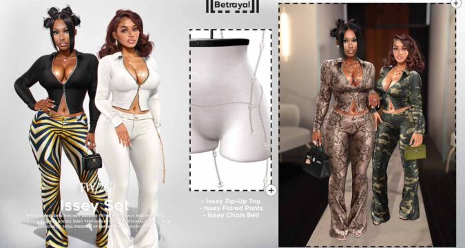 BETRAYAL. Issey Set @ TRES CHIC + Giveaway – NEW