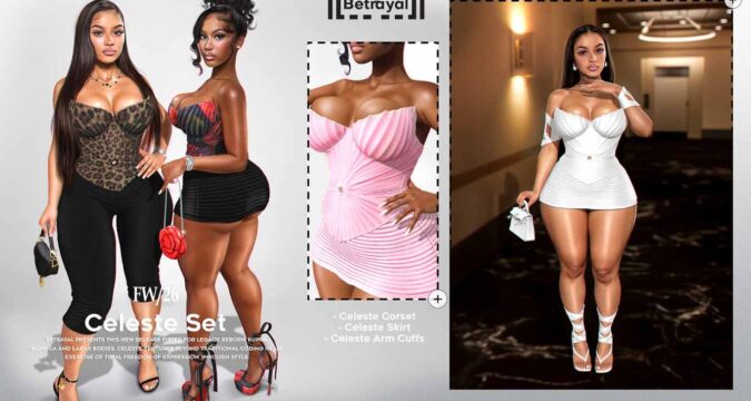 BETRAYAL. Celeste Set @ FWRD + Giveaway – NEW