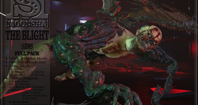 MoonSha. The Blight Arms – NEW