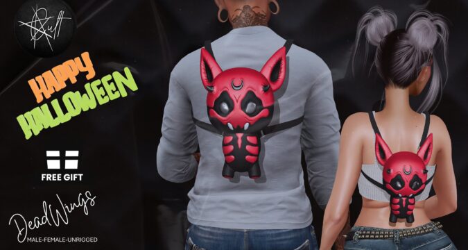 CULT. ⛧⛧ Cult November Group Gift : Deadwings Backpack ⛧⛧ – NEW