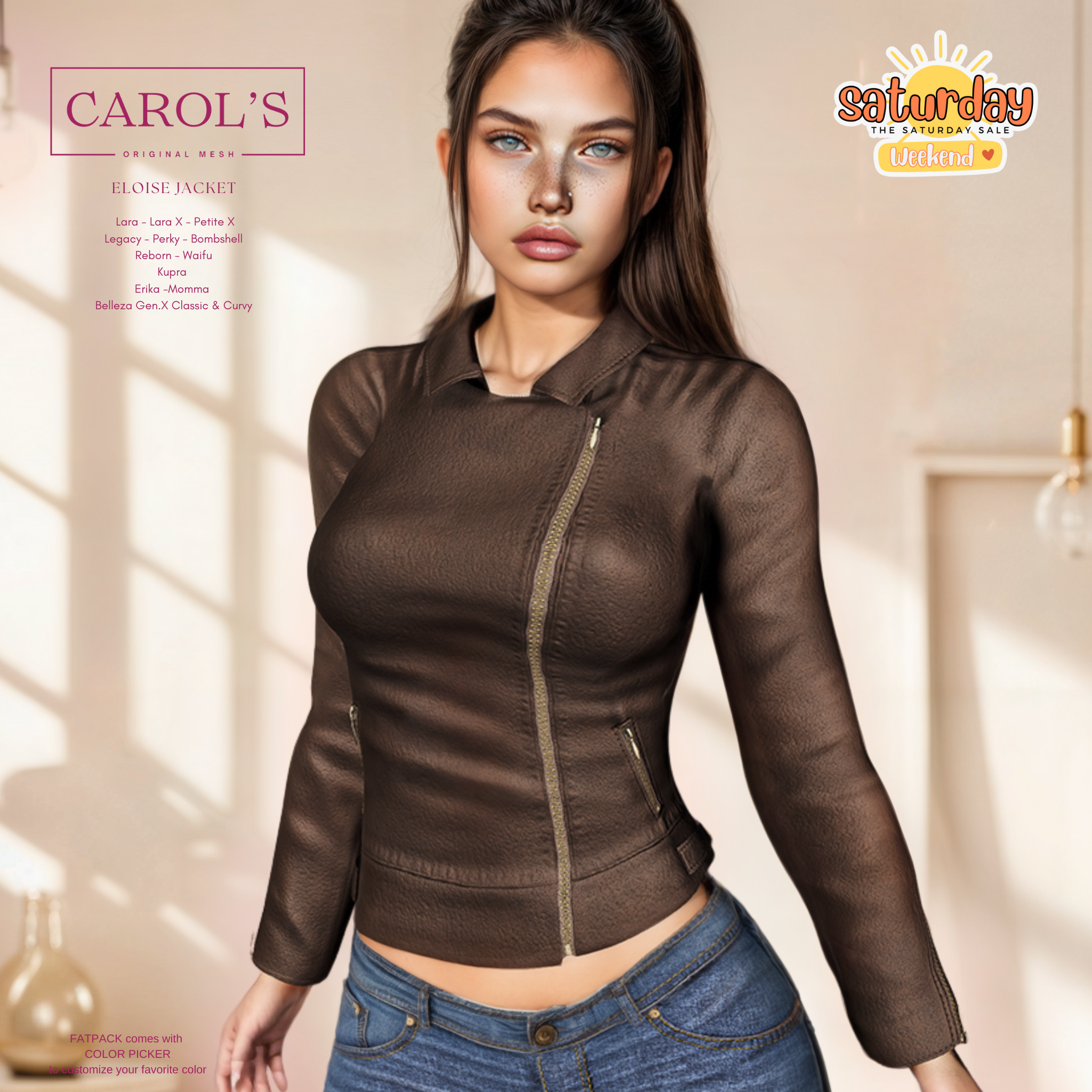 Carols Eloise Jacket Tss 2 Second Life