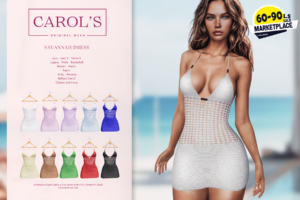 Carols Savannah Dress Hwm Second Life
