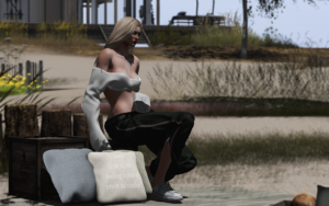 Gild Pantaloni Ruu Rania Sim Dutch Coast Rid Second Life