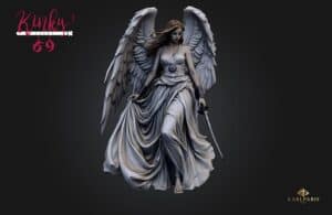 Karlparis Angel Of Valor Statue Second Life