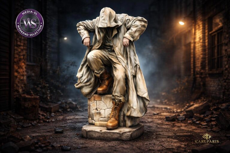 Karlparis Cloaked Solitude Sculpture Second Life