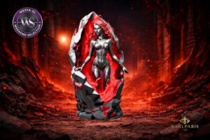 Karlparis Eternal Flame Statue Second Life