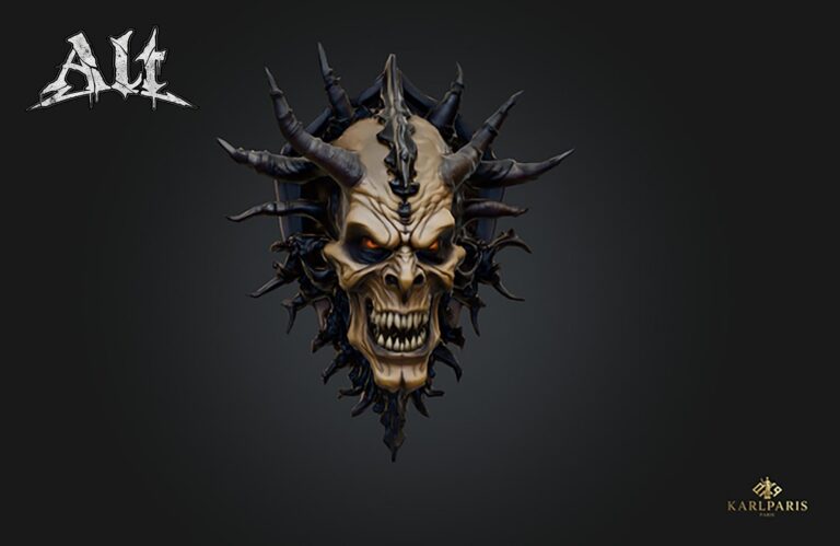 Karlparis Infernal Visage Painting Second Life