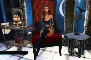 Killjoy Dress Ga Florence 1500 Second Life