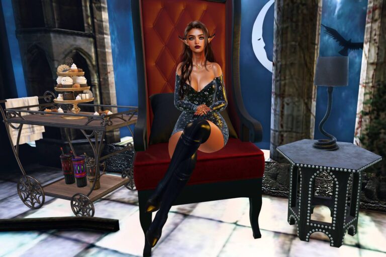 Killjoy Dress Ga Florence 1500 Second Life