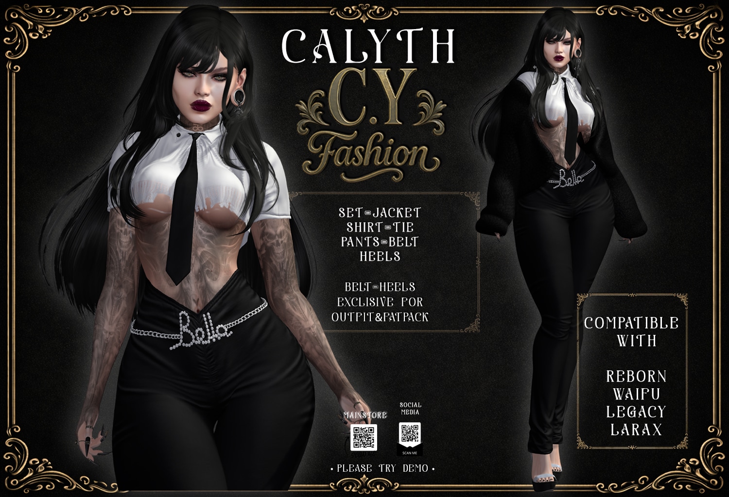 Outfit Calyth Second Life