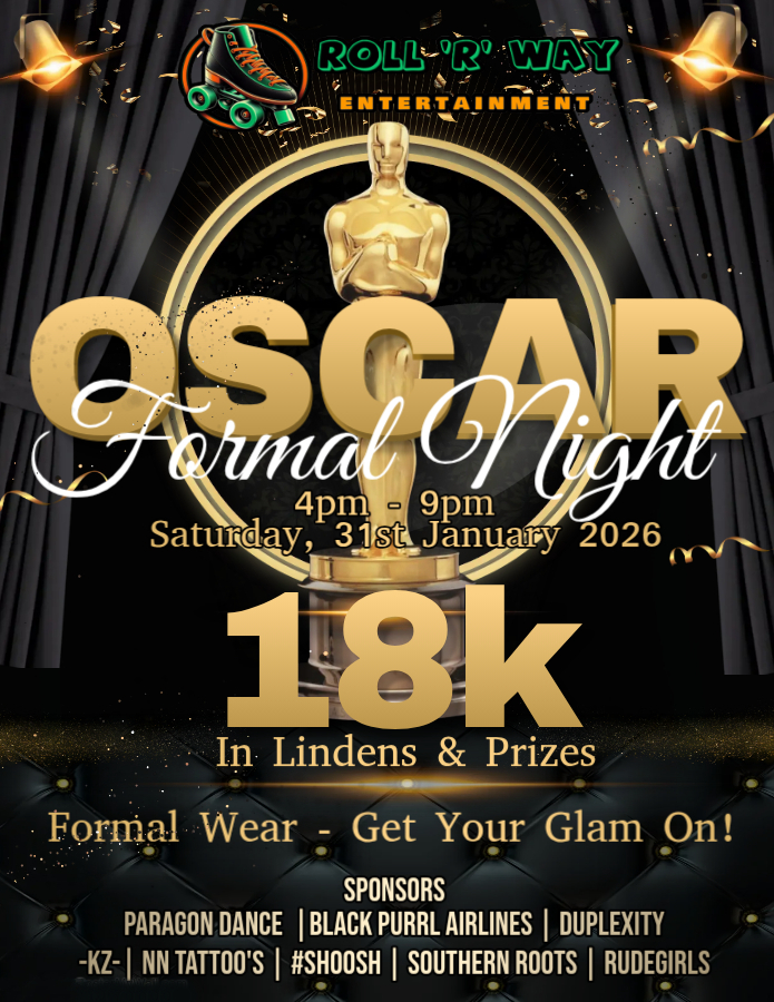 Oscar Flyer 31st Jan Saturday Second Life