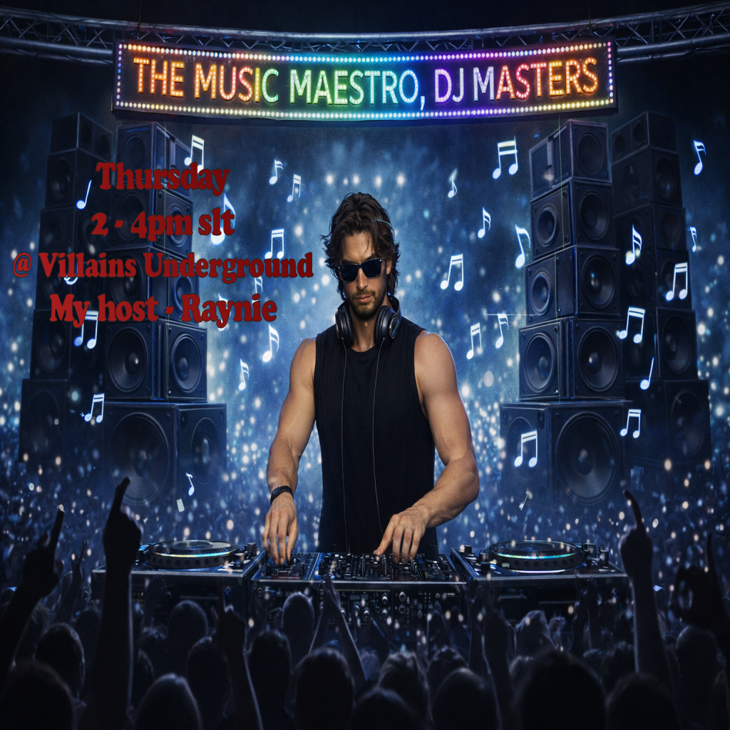 Dj Masters Live Villains Underground Second Life