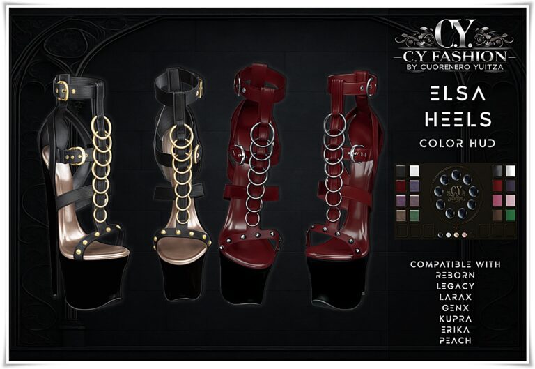 Elsa Heels Vendor Second Life